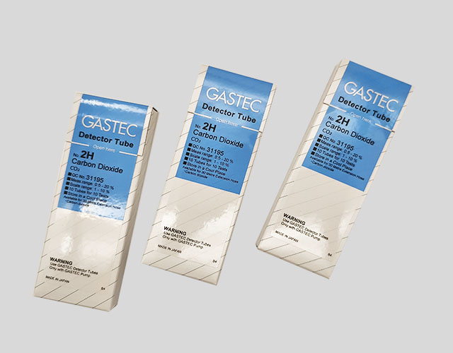 Gastec Gas Detection System Detector Tubes/Gas tec detection tube 2H
