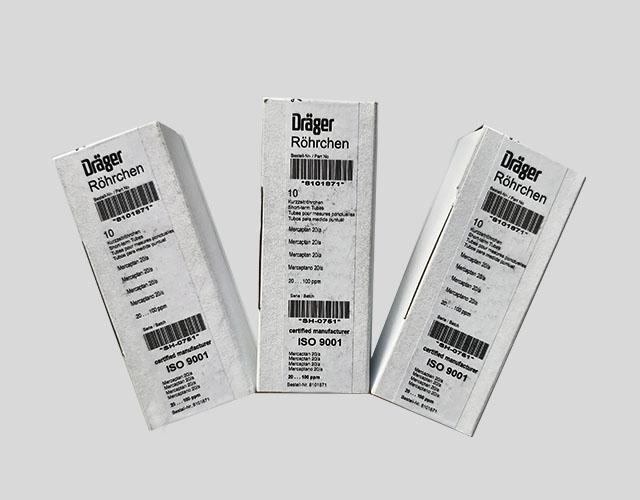 Dräger Short-term Tubes/h2s draeger tubes Mercaptan 20/a 