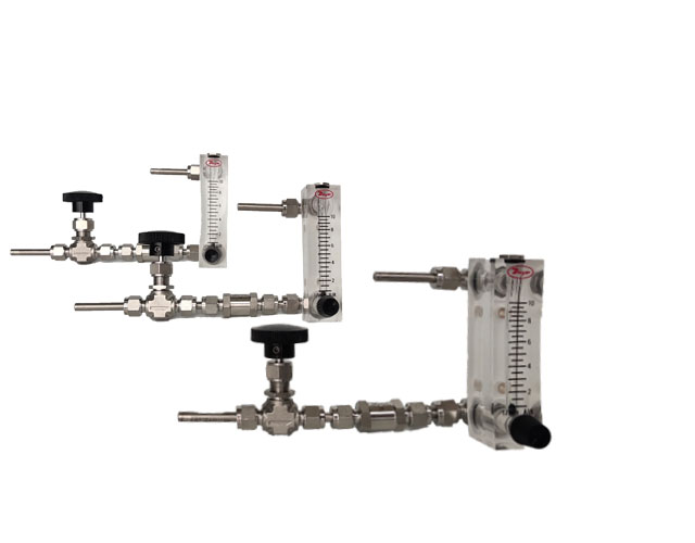 Customized Acrylic flow meter for dew point moisture meter/flow sensor