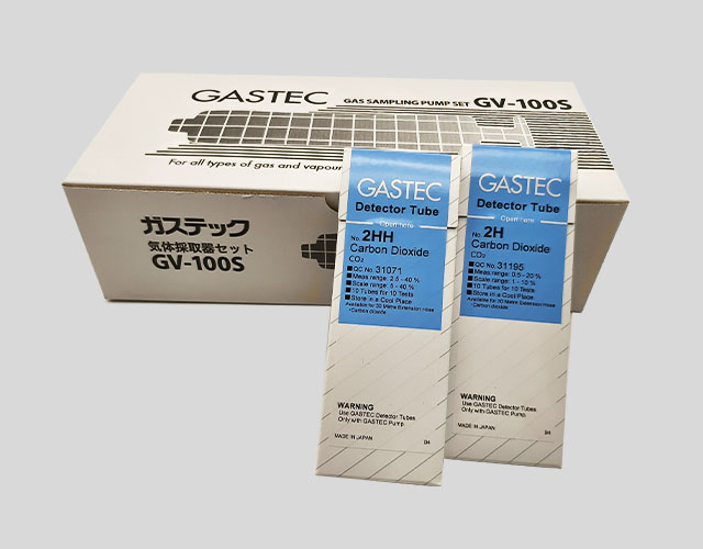 Detector tubes used in soil and water contamination