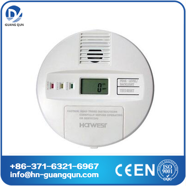 KAD carbon monoxide alarm/gas alarm detector with battery
